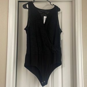 Torrid black lace bodysuit
